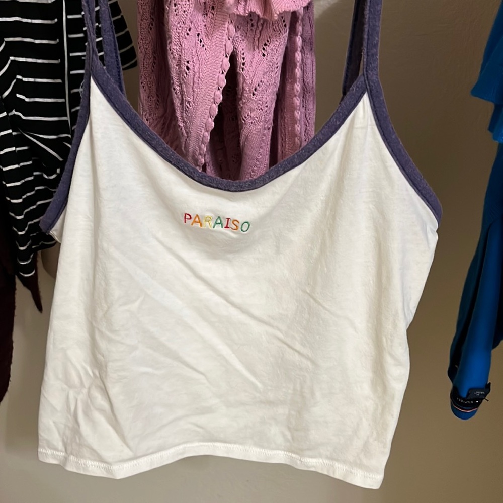 simple crop top, worn a few times,